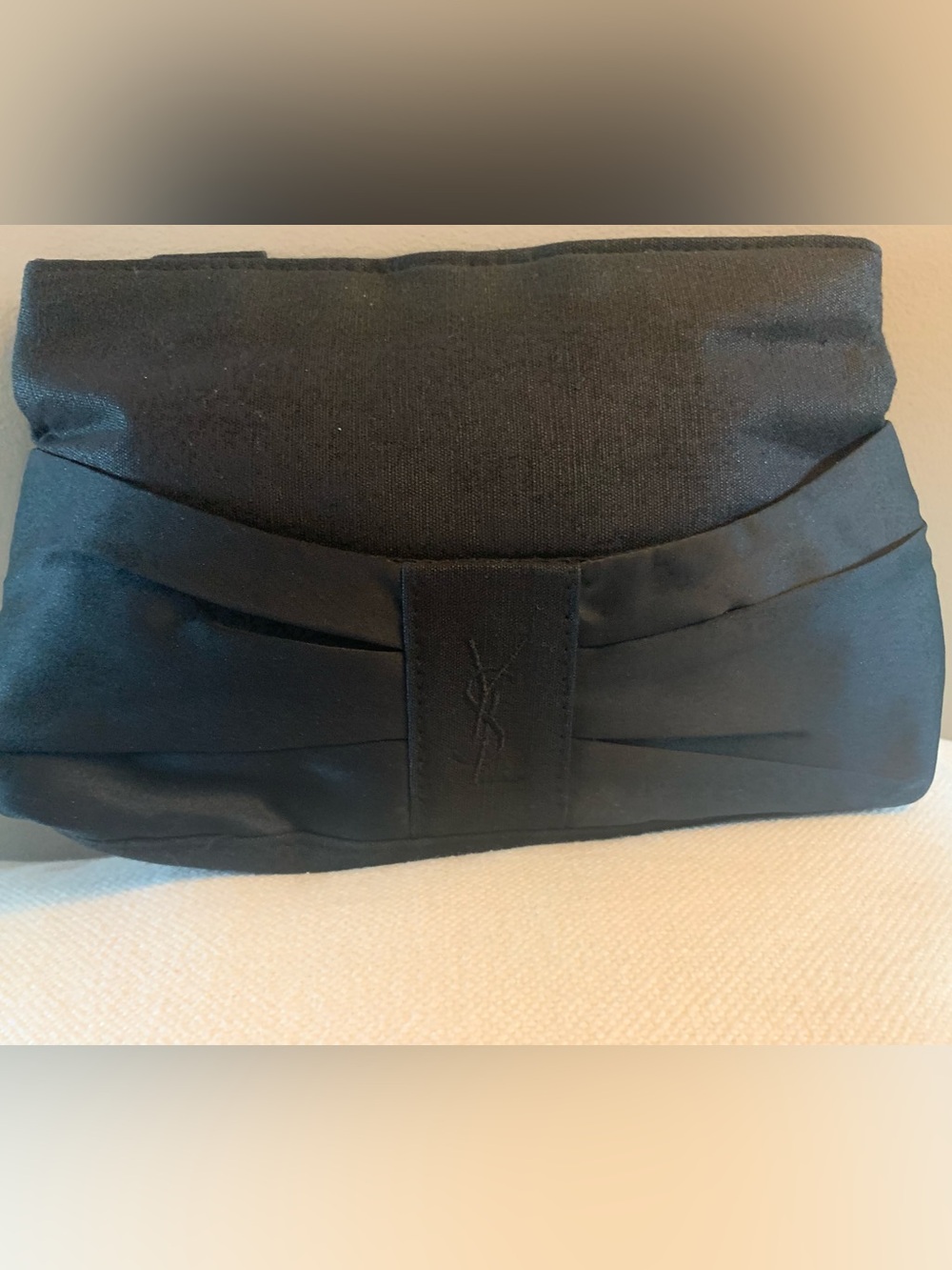 Vintage/ Never Used Rare Saint Laurent Black Toiletry Pouch